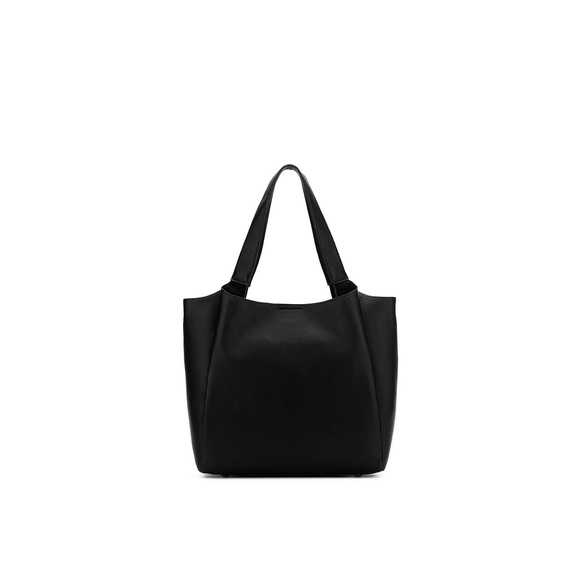 Grande Evelyn Black 3 Piece Hobo Tote