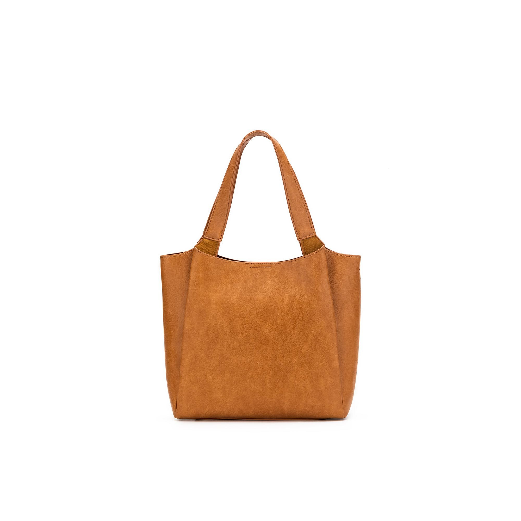 Grande Evelyn Tan 3 Piece Hobo Tote