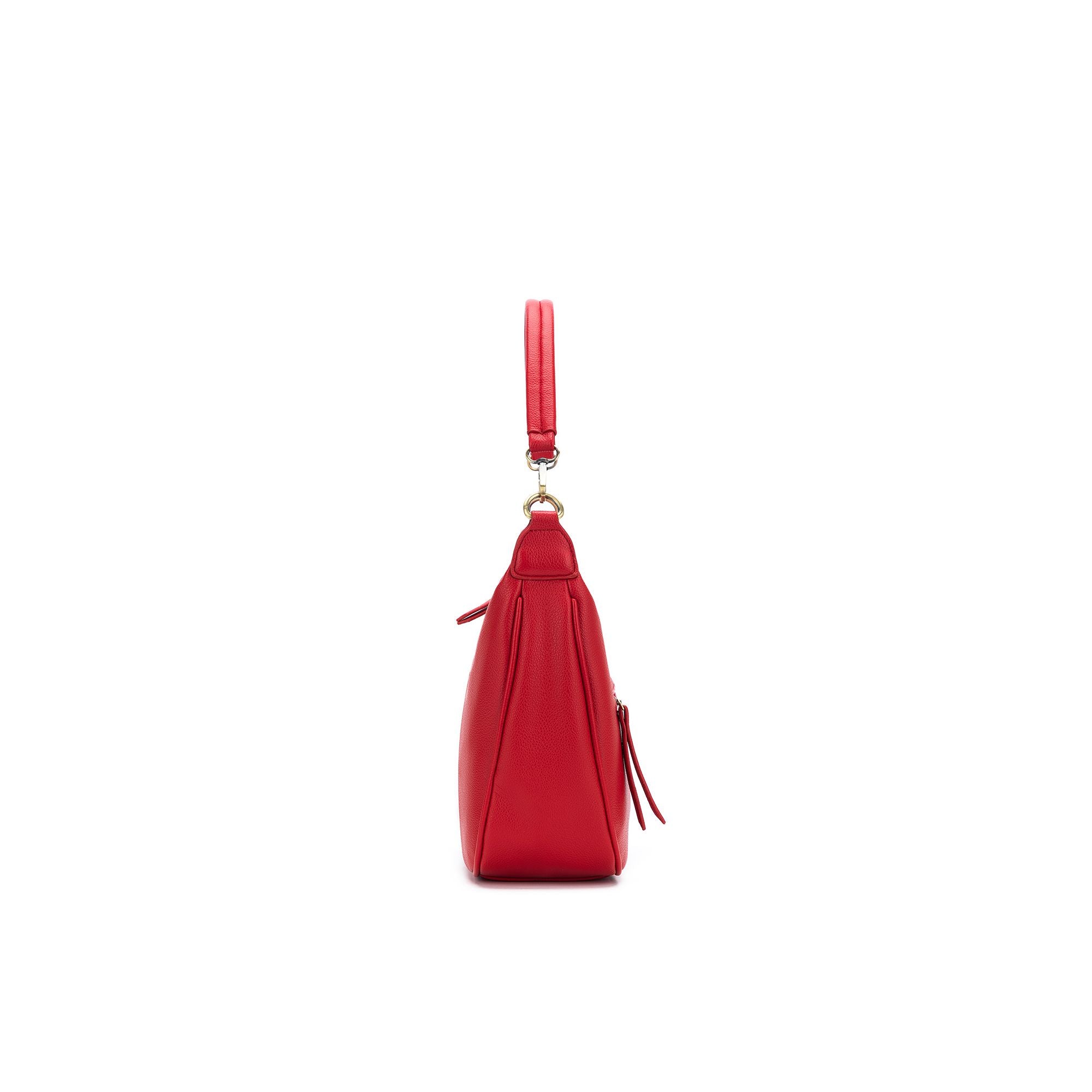 Mimi Red Small Hobo