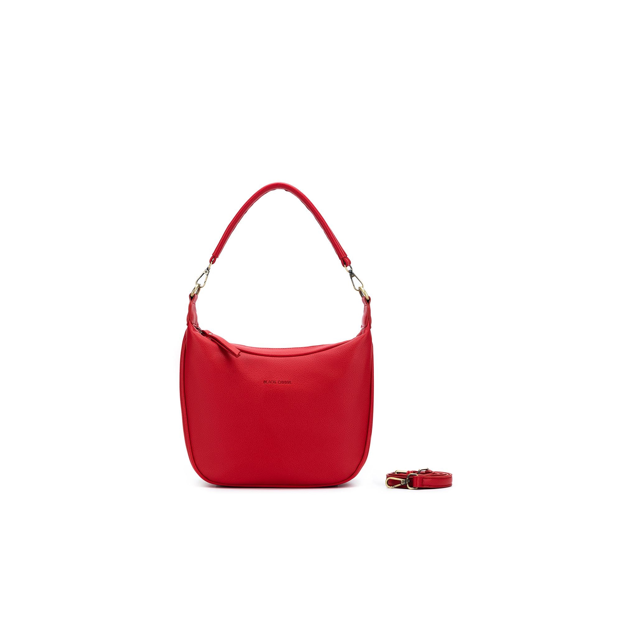 Mimi Red Small Hobo