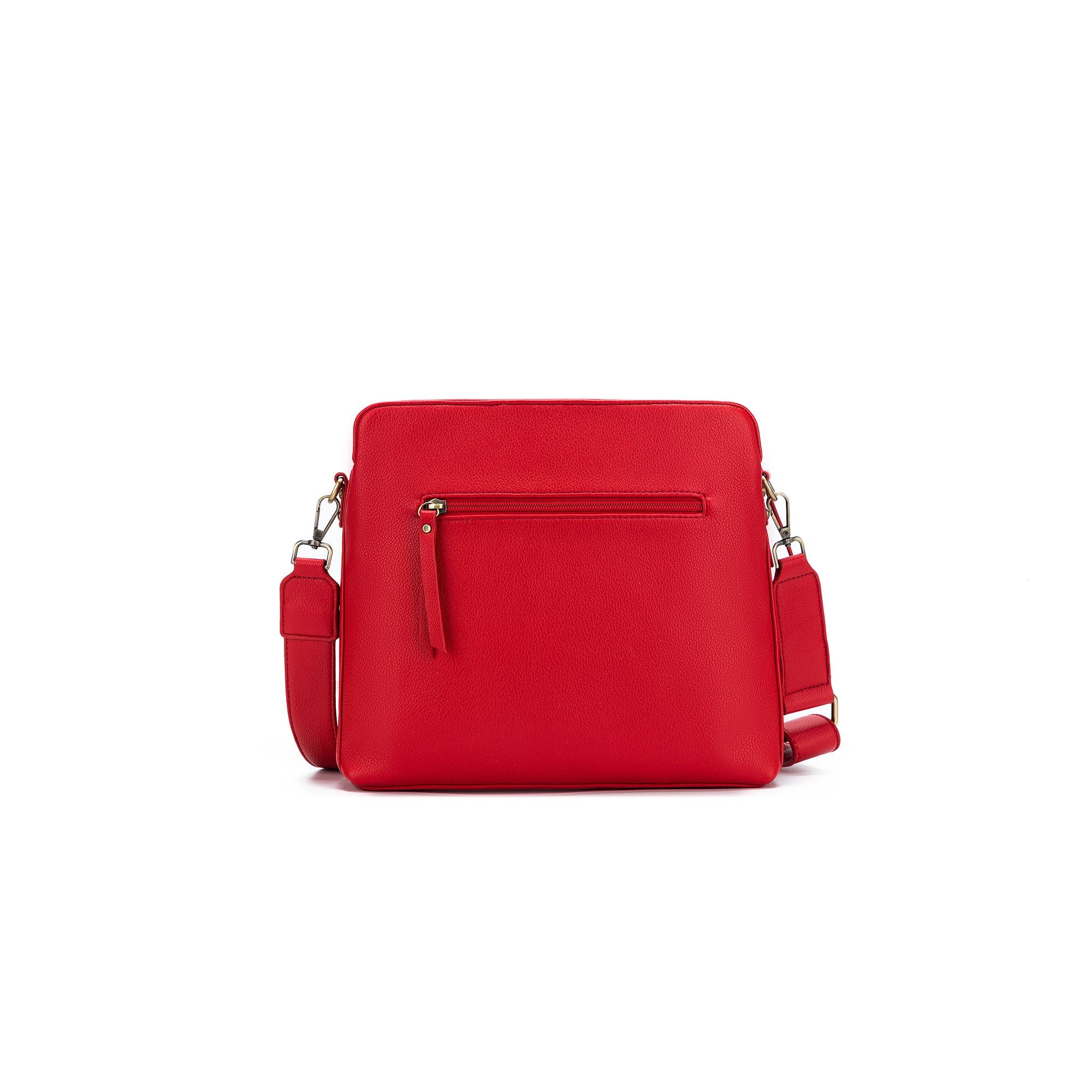 Paige Red Crossbody Bag