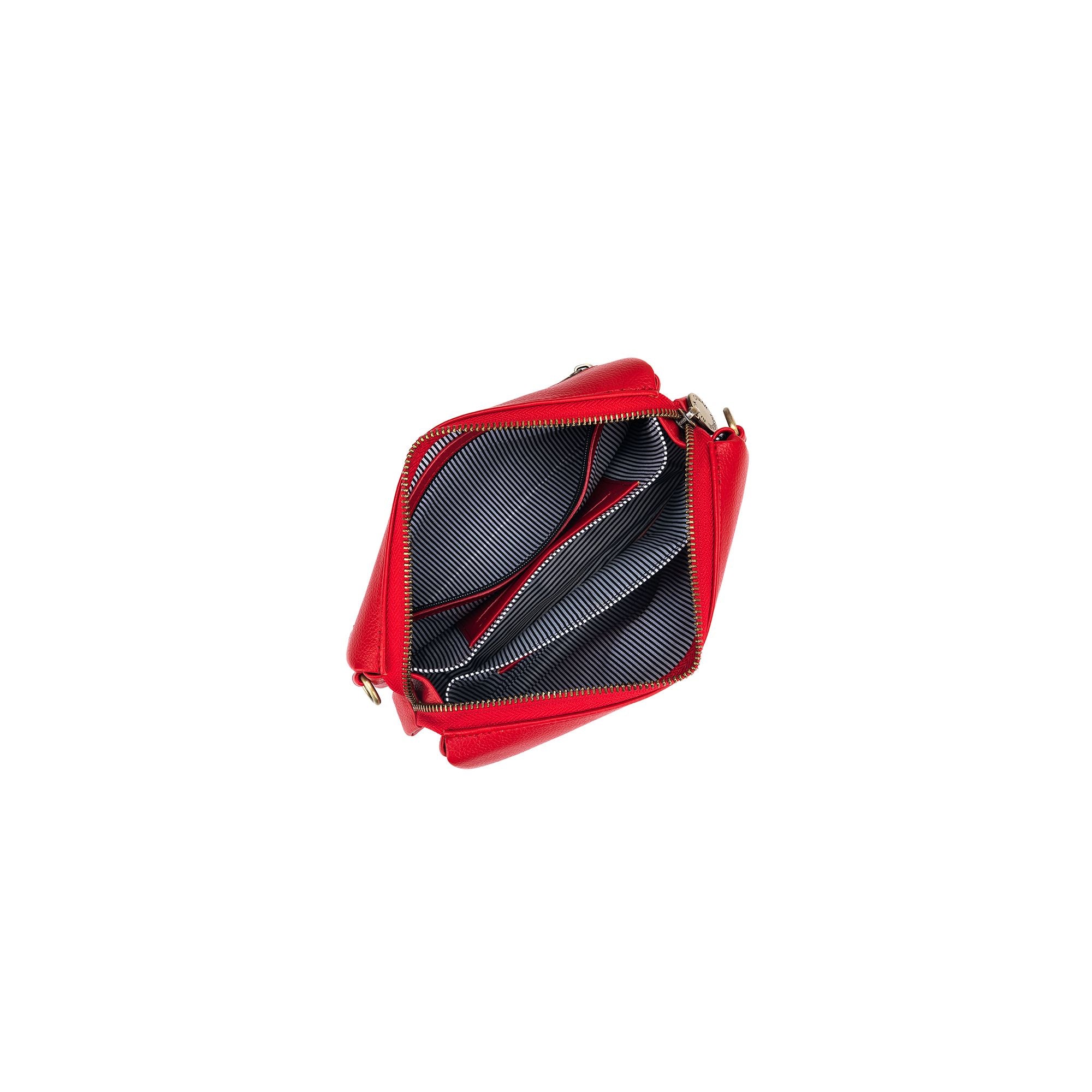 Stella Red Crossbody Bag