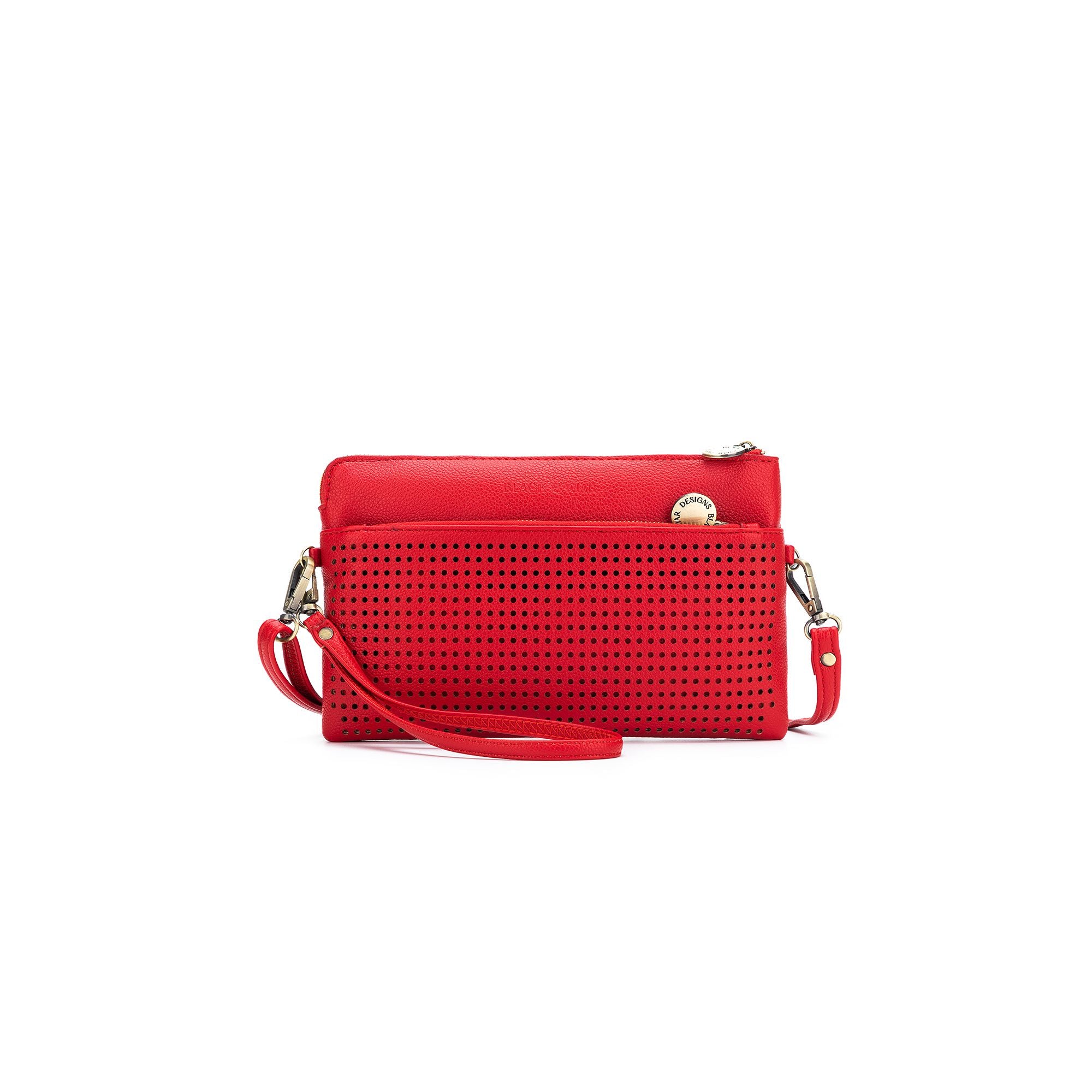 Nina Red Crossbody/Clutch