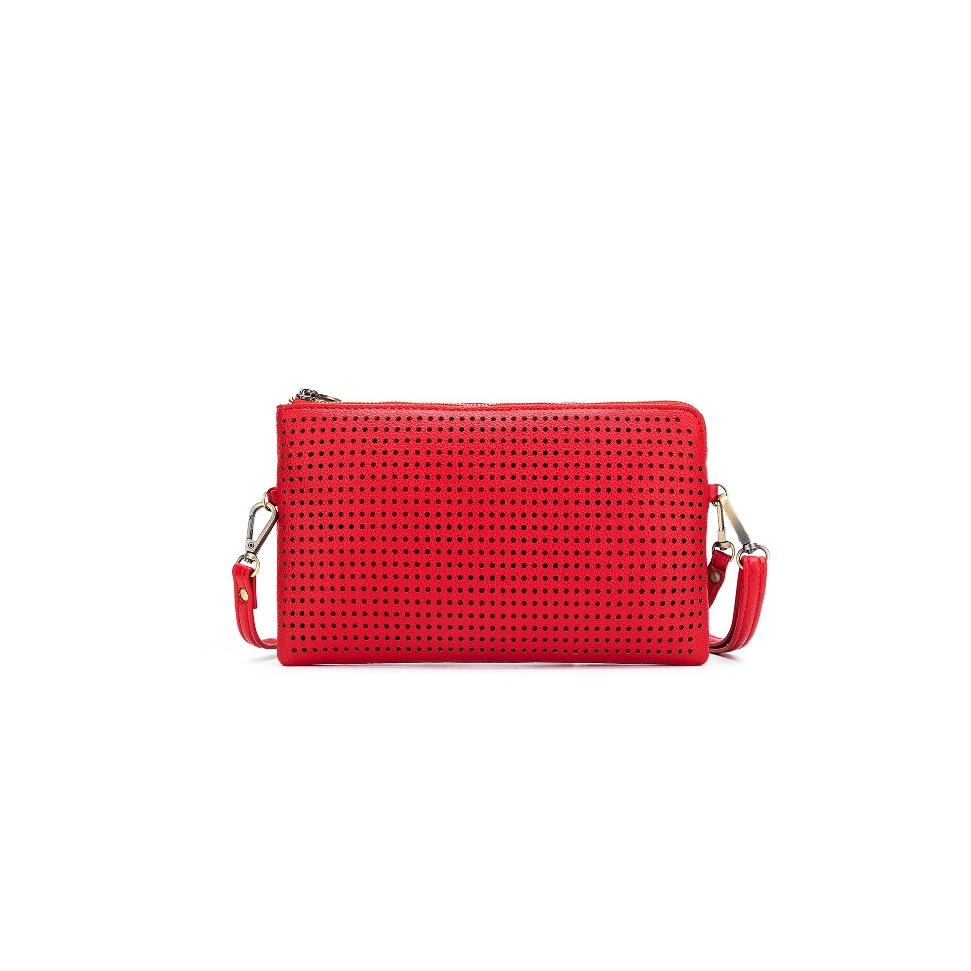 Nina Red Crossbody/Clutch