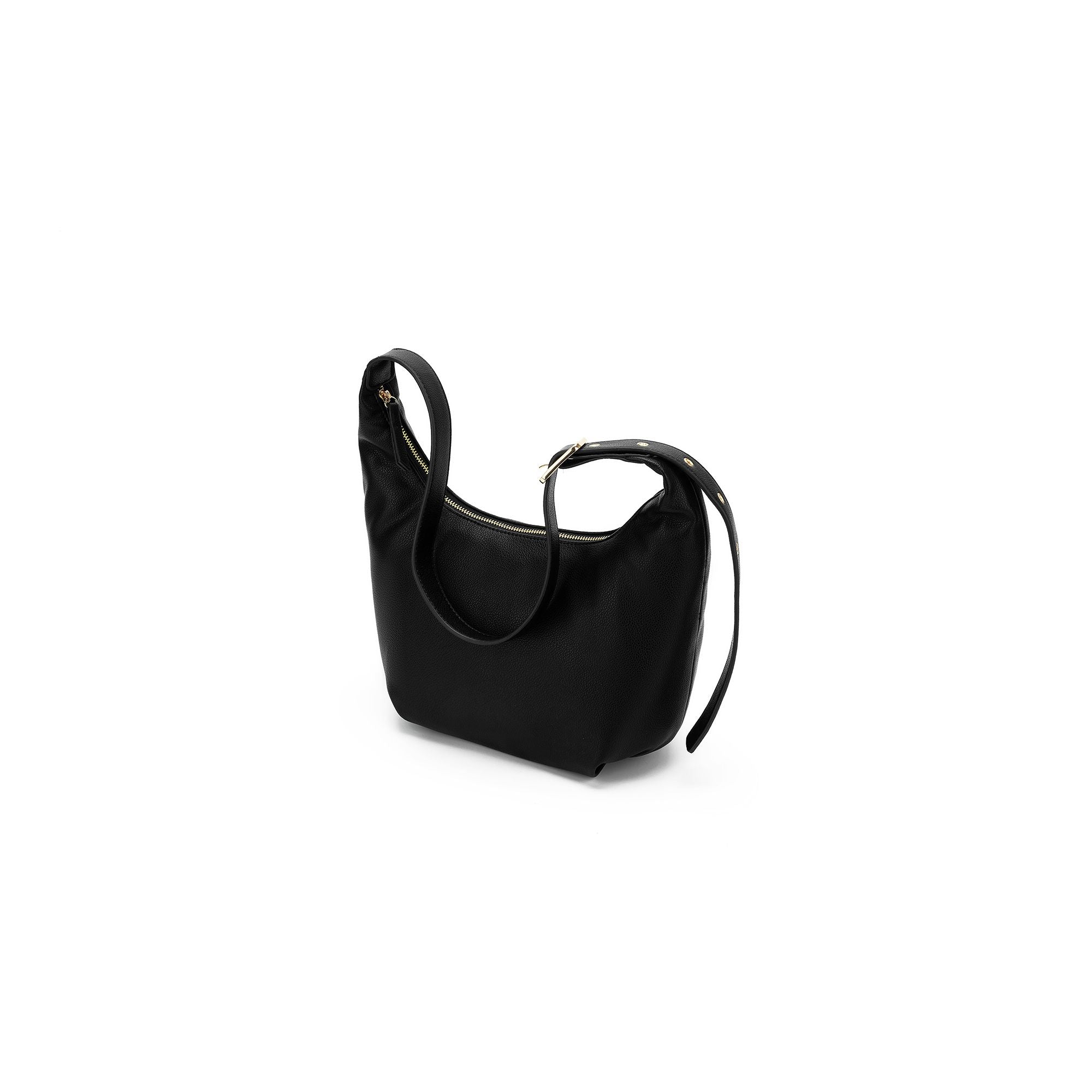 Camille Black Hobo Shoulder / Crossbody Bag