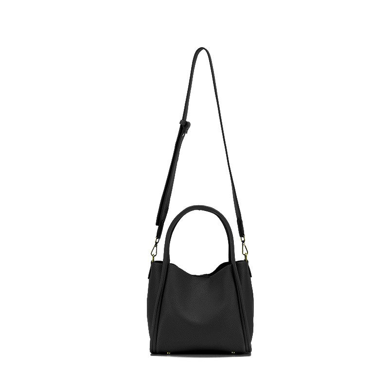 Trixie Black 2 Piece Handbag Set