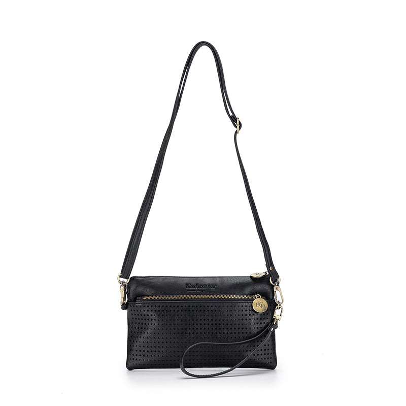 Nina Black Crossbody/Clutch