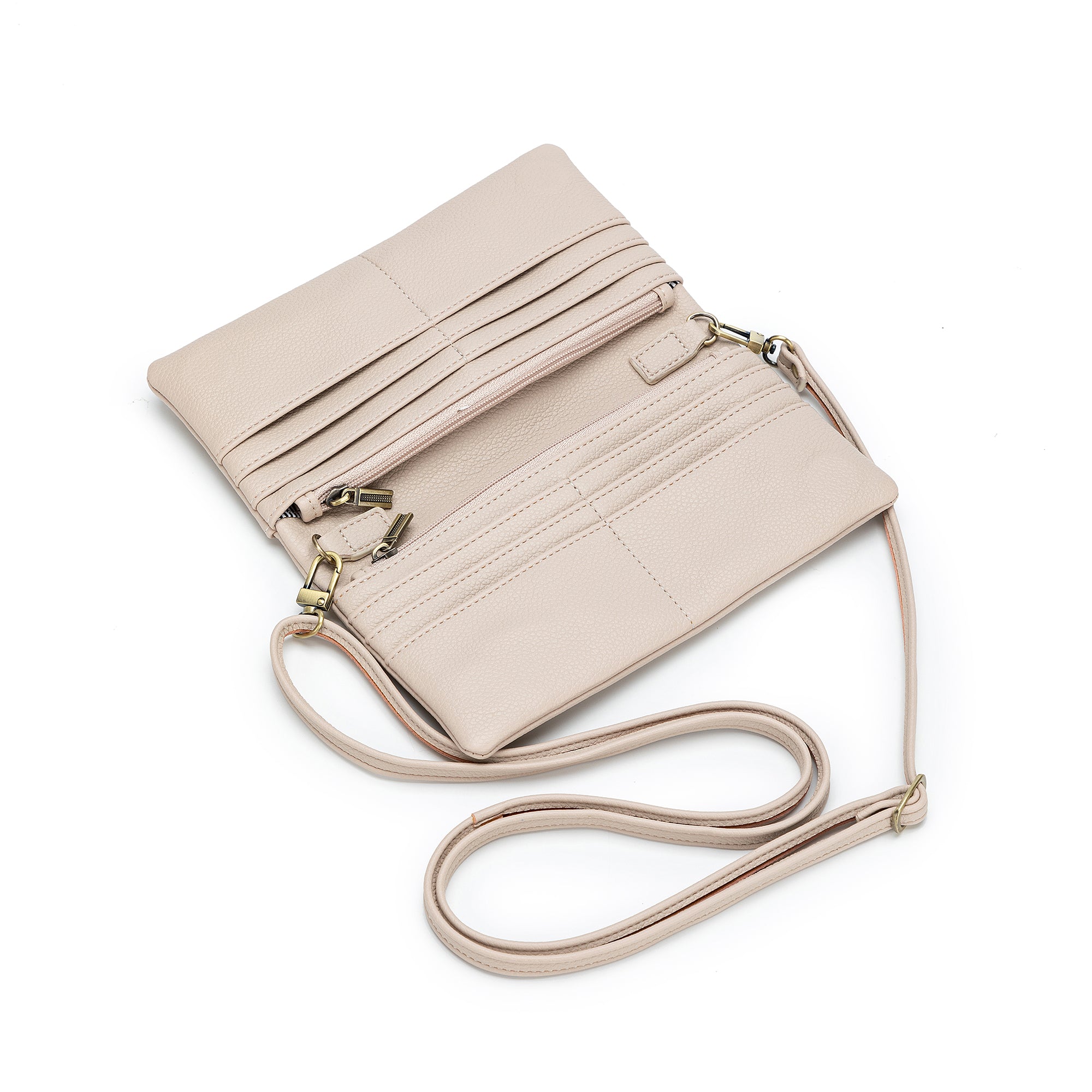 Evie Oatmeal Wallet