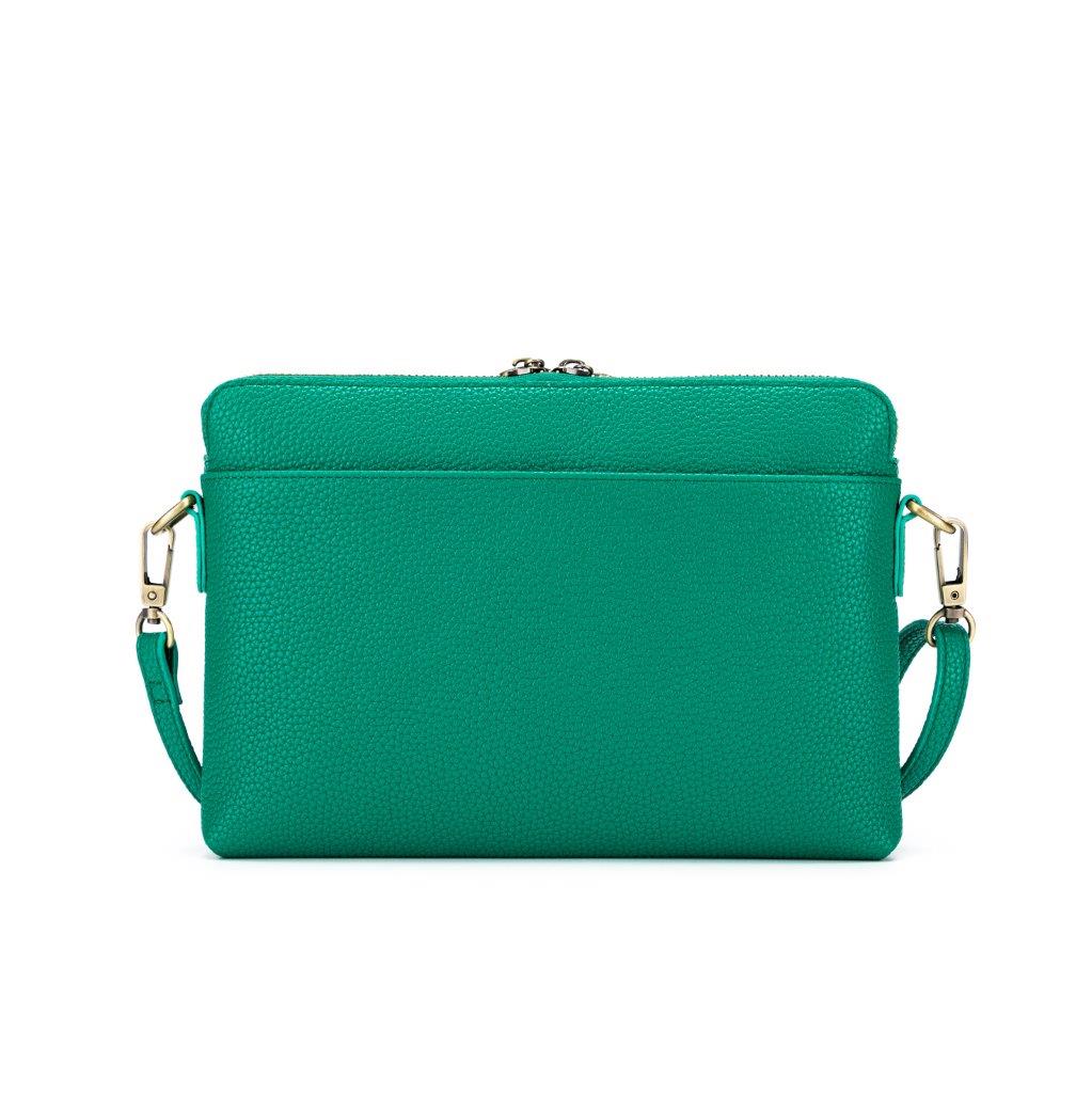 Kiara Green Crossbody/Clutch