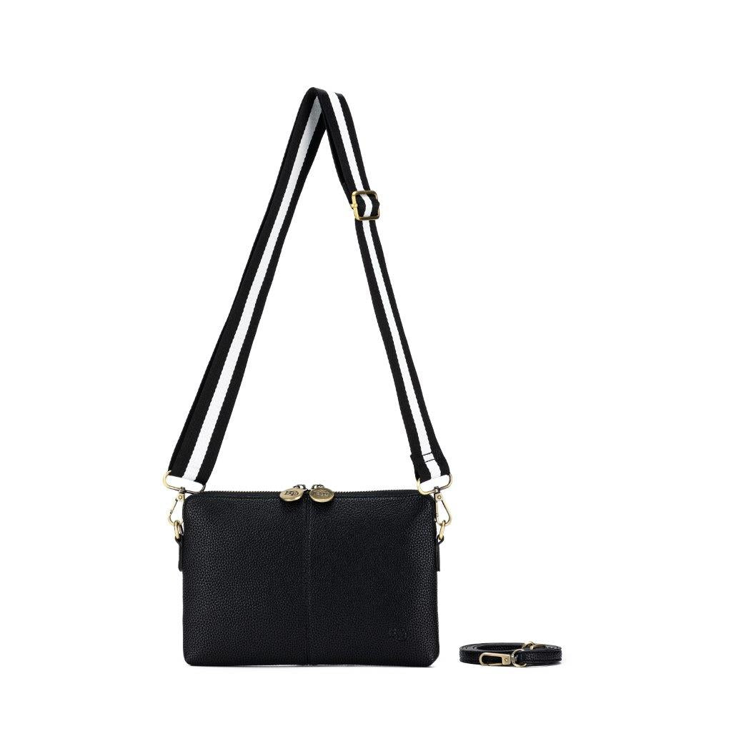 Kiara Black Crossbody/Clutch