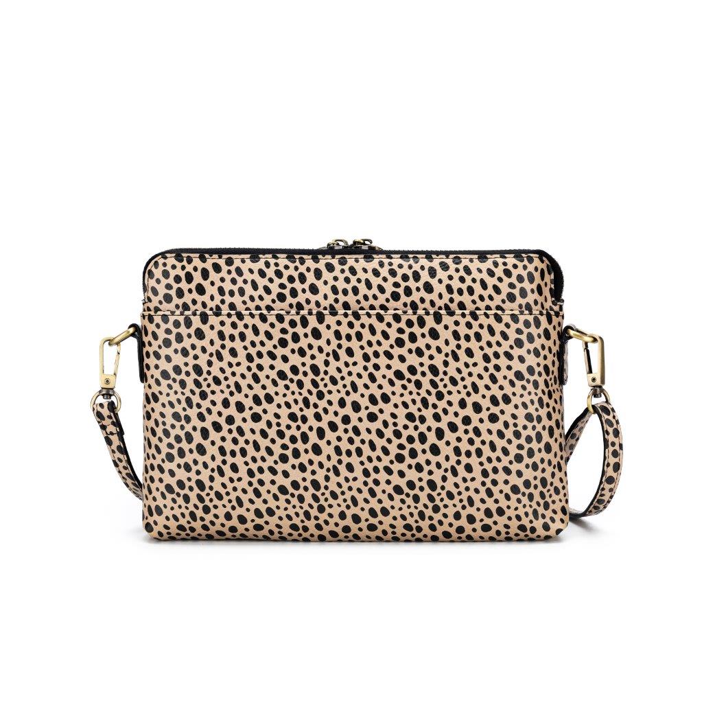 Kiara Pebbled PU Crossbody/Clutch