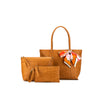 Carolyn Mocha 3 Piece Handbag Set